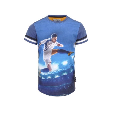 Legends22 t-shirt Enriquo blue voetballer (22-512)