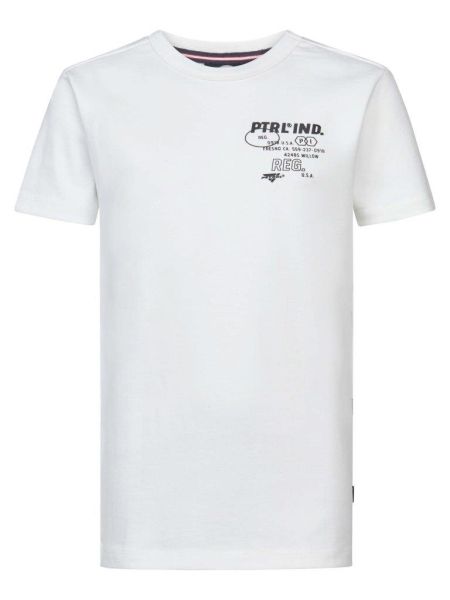 Petrol shirt bright white (TSR610-0000)