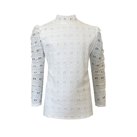 Topitm longsleeve Dani lace off white