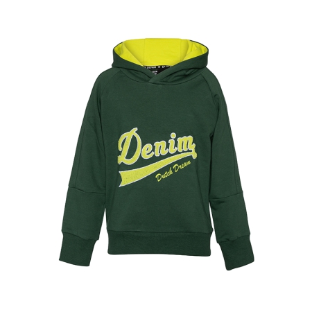 Dutch Dream Denim hoodie Dume groen (FW22-42)