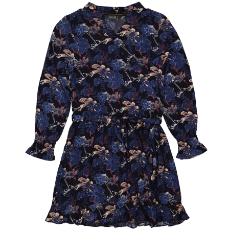 Levv jurk Alice aop blue dark flowers