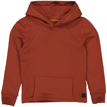 Levv hoodie Arda red roasted