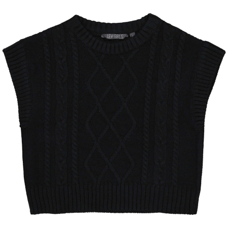 Levv knitted sweater Aukje blue dark