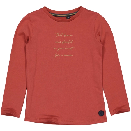 Levv longsleeve Belja red roasted vintage