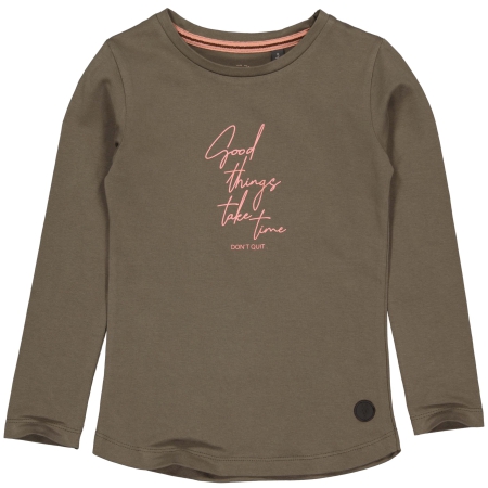 Levv longsleeve Berta green leaf