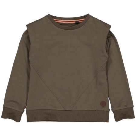 Levv sweater Boanne green leaf