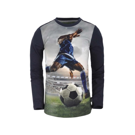 Legends22 longsleeve Kasper dark blue voetballer (B22-706)