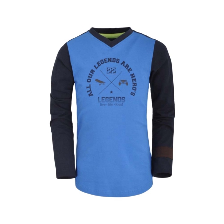 Legends22 longsleeve Kenzo blue (B22-708)