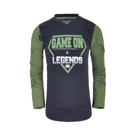 Legends22 longsleeve Kas cactus green game on (B22-709)