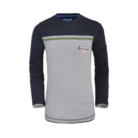 Legends22 longsleeve Kadir grey melange (B22-711)