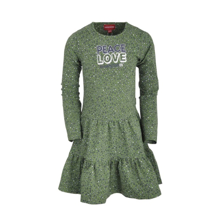 Lovestation22 jurk Leona cactus green (B22-811)