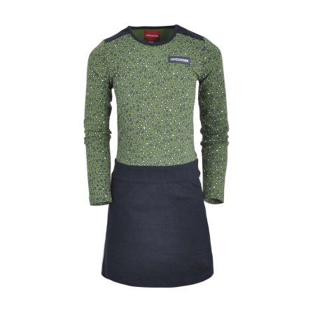 Lovestation22 jurk Lotte cactus green (B22-822)