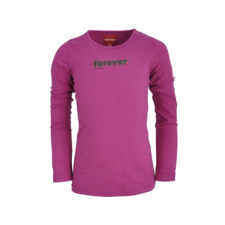 Lovestation22 longsleeve Lieve fuchsia (B22-833)