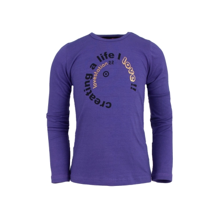 Lovestation22 longsleeve Gaksu purple (B22G-880)