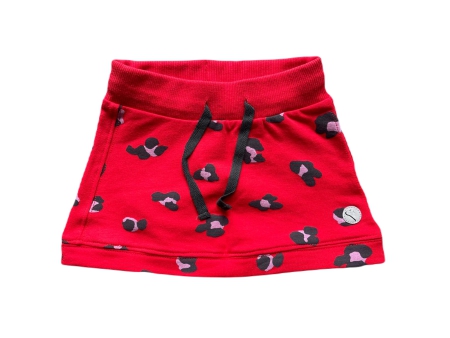 Moodstreet rok rood panter (M908-5762-272)