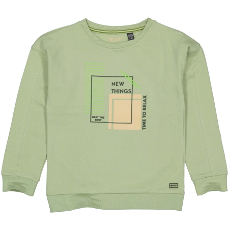 Quapi sweater Ramzi green mist