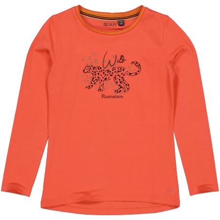 Quapi longsleeve Rebecca coral warm