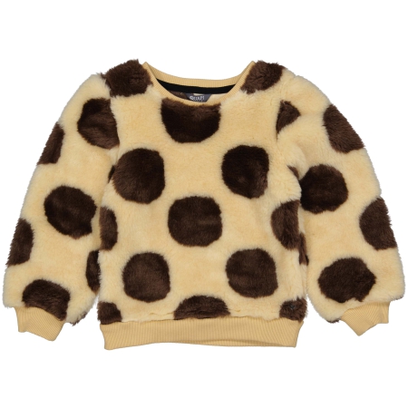 Quapi sweater Reso brown rust dot