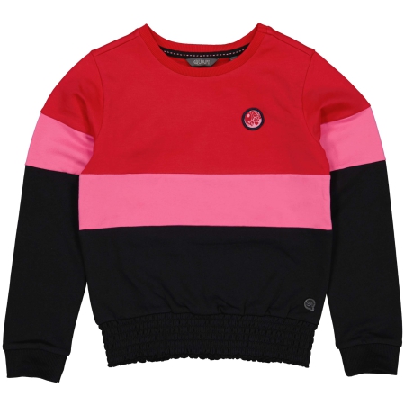 Quapi sweater Romana red lollipop