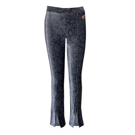 Topitm broek Domenica dark grey aop