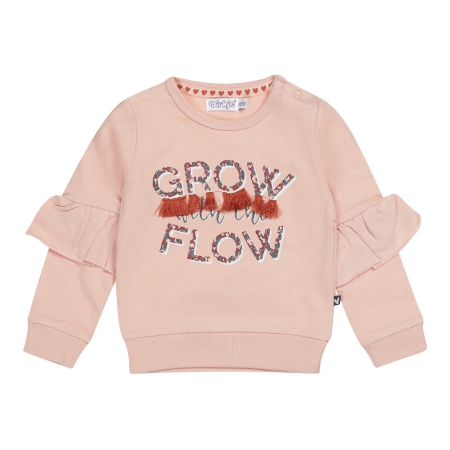 Dirkje sweater dusty pink grow with the flow (U44435)