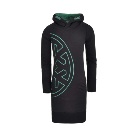 Unrealba6 sweatdress Cher black green (B22-612)