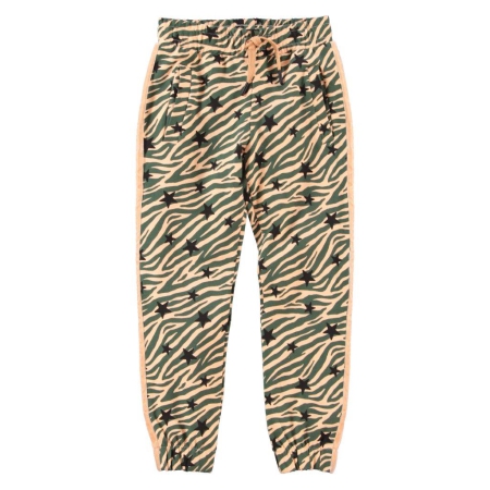 O'Chill broek Harper peach zebra