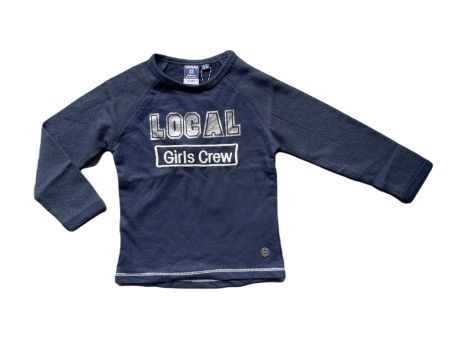 Indian Blue Jeans longsleeve navy local girls crew (IBG28-3020)