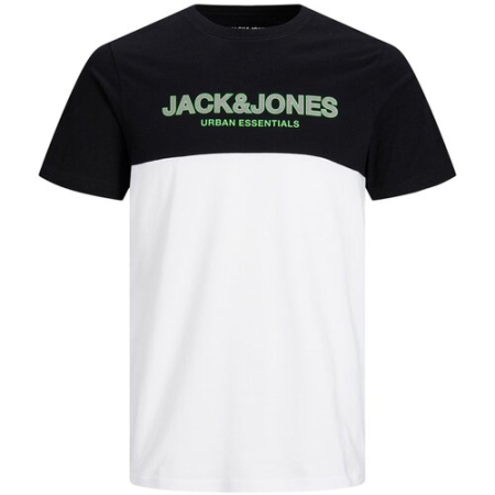 Jack & Jones shirt blocking black green geck (12190515)