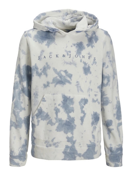 Jack & Jones sweat hoodie Jorsolar tie dye bluefin (12210777)