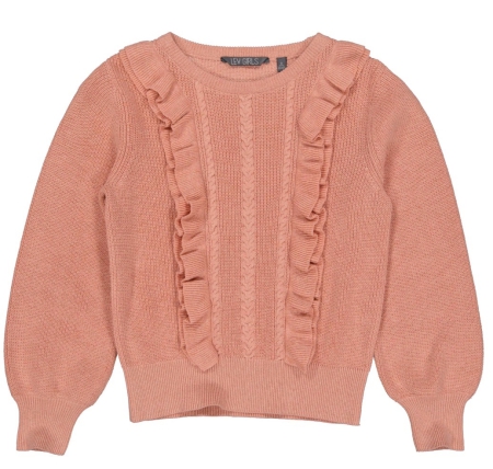 Levv sweater Amour pink salmon