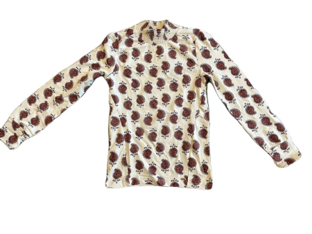 Miss T by Topitm longsleeve Louise paisley aop bone