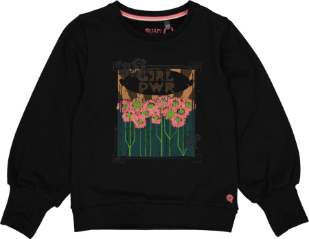 Quapi sweater Rayja black girlpower