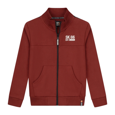 Skurk vest Vaas burgundy