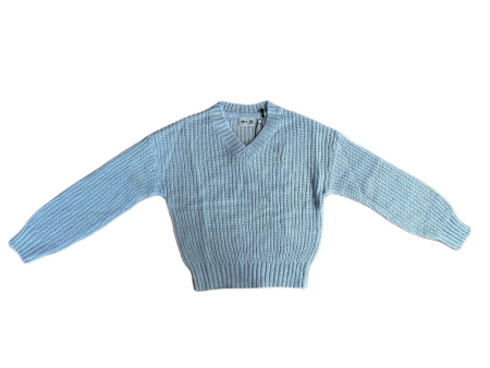 Someone knitted sweater Julie medium light blue (G-12-G)