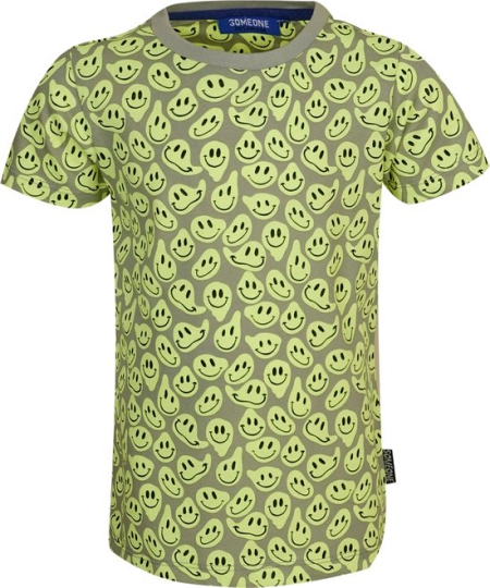 Someone shirt smiley light khaki (SB-02-G)