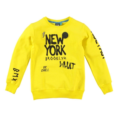 B'Chill sweater Tommy geel New York