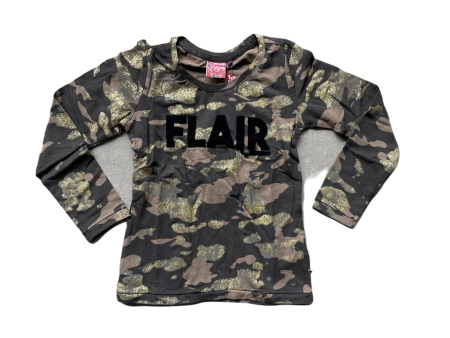 Vingino longsleeve Josanne army all-over Flair