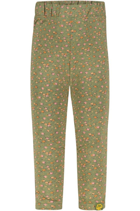 4President legging Dione fall flower aop loden green