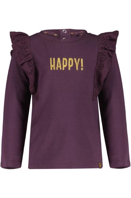 4President longsleeve Daantje plum perfect