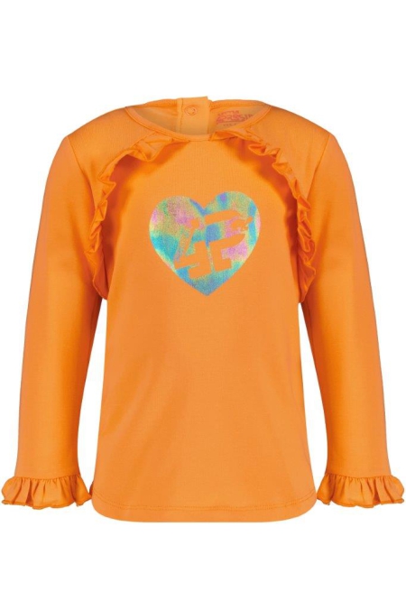 4President longsleeve Heidi light orange