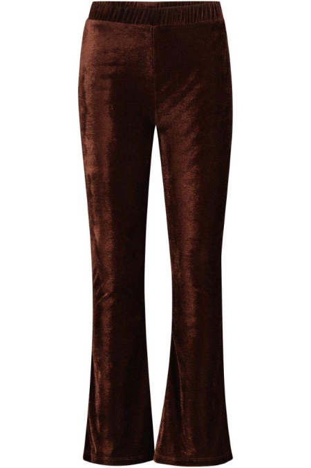 4President velvet broek Honor dark brown