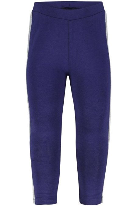 4President legging Huna navy (zilveren streep)