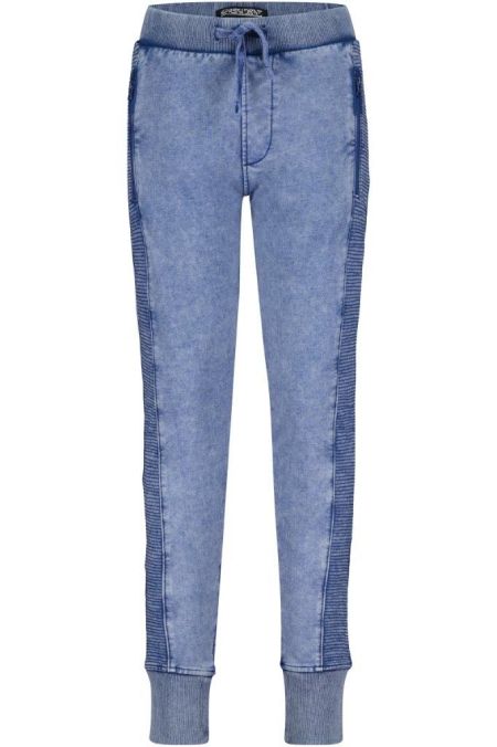 4President acid wash broek Qion estate blue