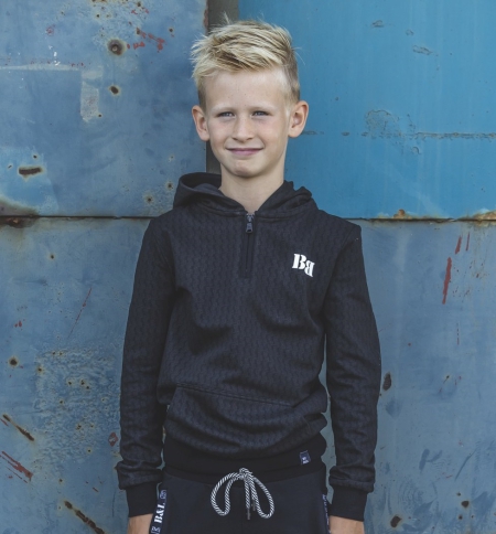 Billy & Lilly hoodie Raf black