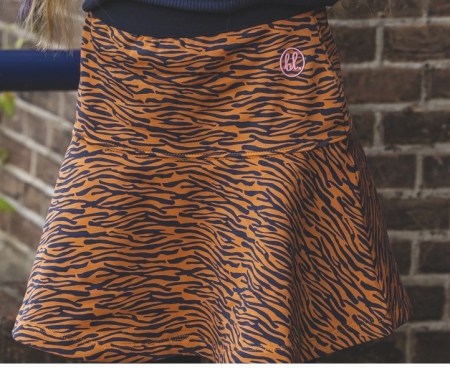 Billy & Lilly rok Sam zebra adobe brown navy