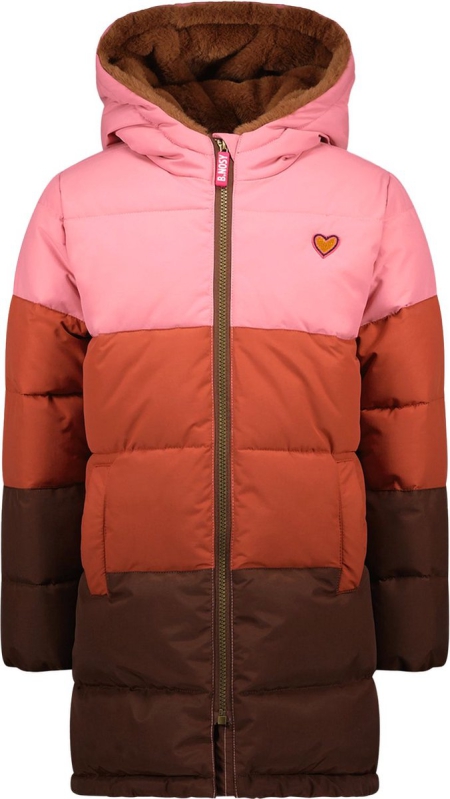 B.Nosy lange winterjas color block (Y307-5217-535)