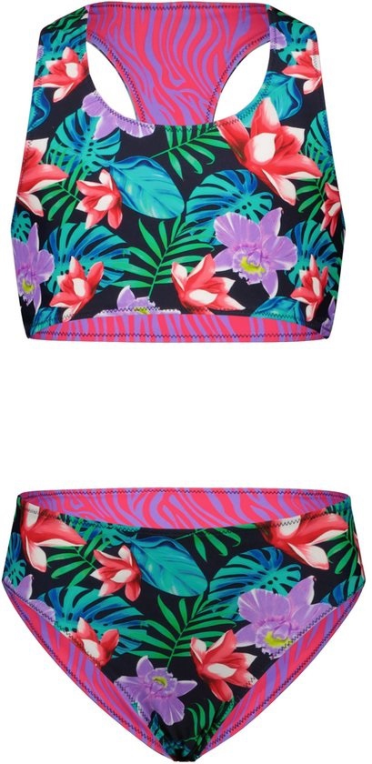 B.Nosy bikini navy bloemenprint (Y301-5011-969)