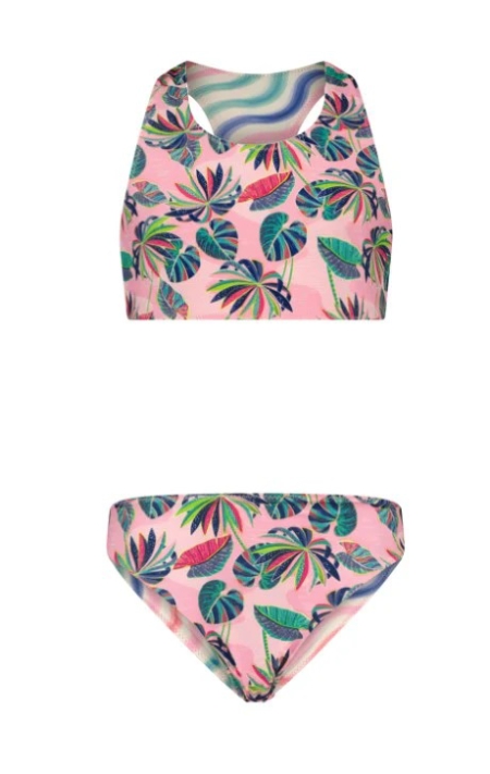 B.Nosy bikini roze bloemenprint (Y302-5061-990)