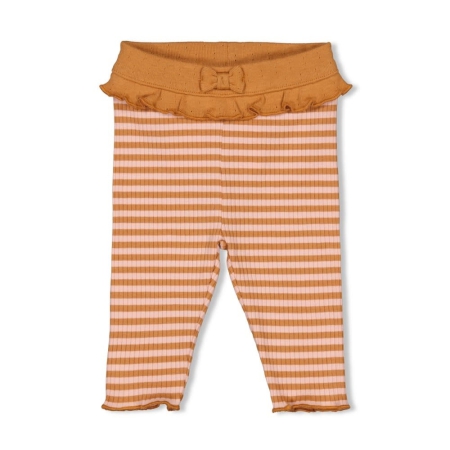 Feetje broek camel gestreept (52202077)